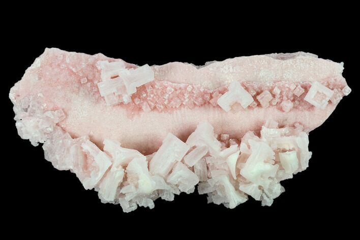 Pink Halite Crystal Plate - Trona, California #133600